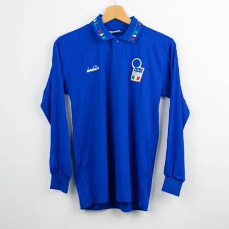 1990 Italy Home Jersey...