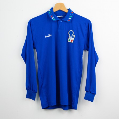 maglia home italia diadora...