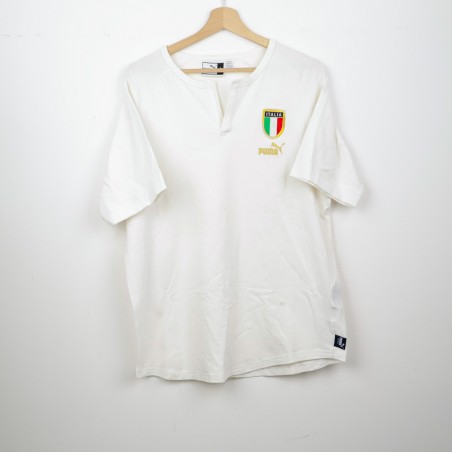 2004 Italy White T-shirt Puma