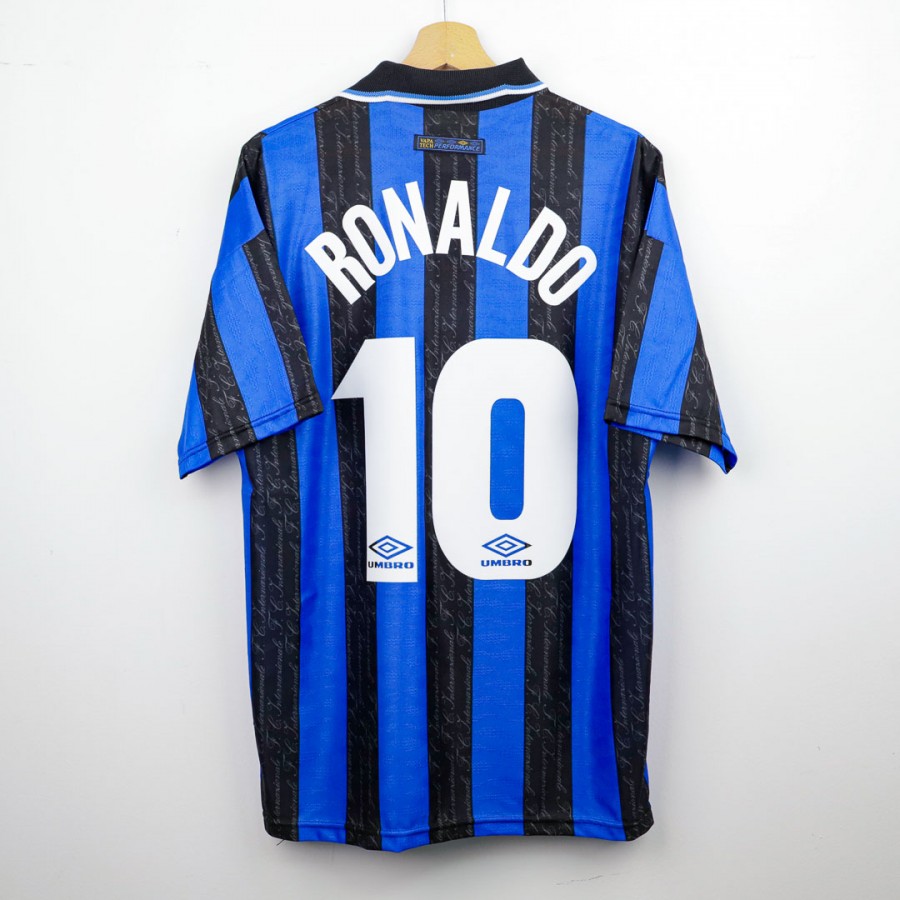 1997 1998 Inter Home Jersey Ronaldo 10 Umbro