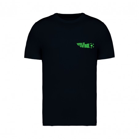 T-shirt nera Viva El Futbol