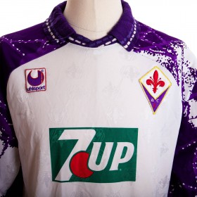 Uhlsport Fiorentina 7Up 1993-94 Home M Shirt Maglia