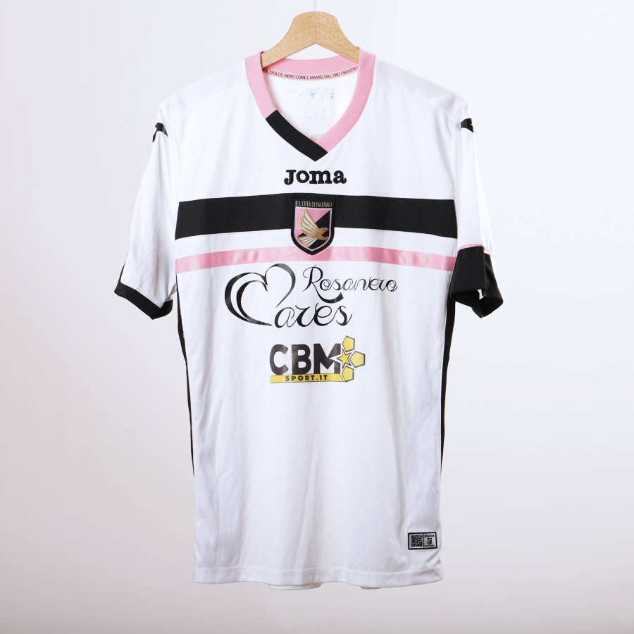 Palermo Home Shirt 2014/15 Black  New football shirts, Football kits, Joma