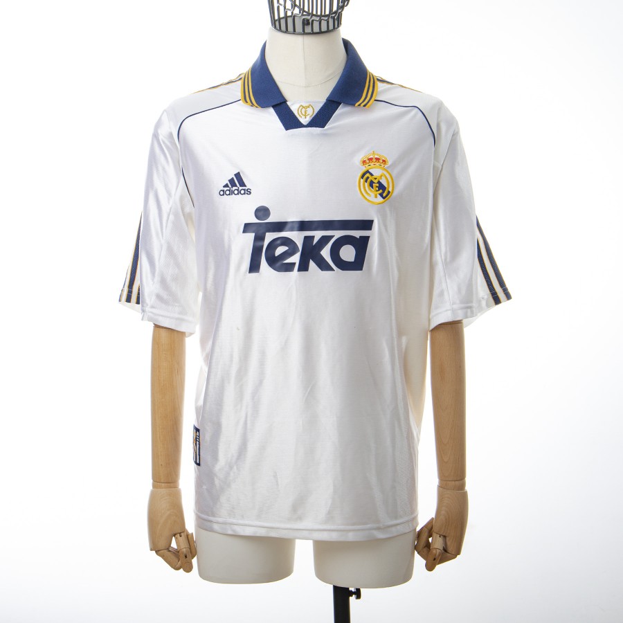 1998 1999 real madrid home jersey r carlos 3