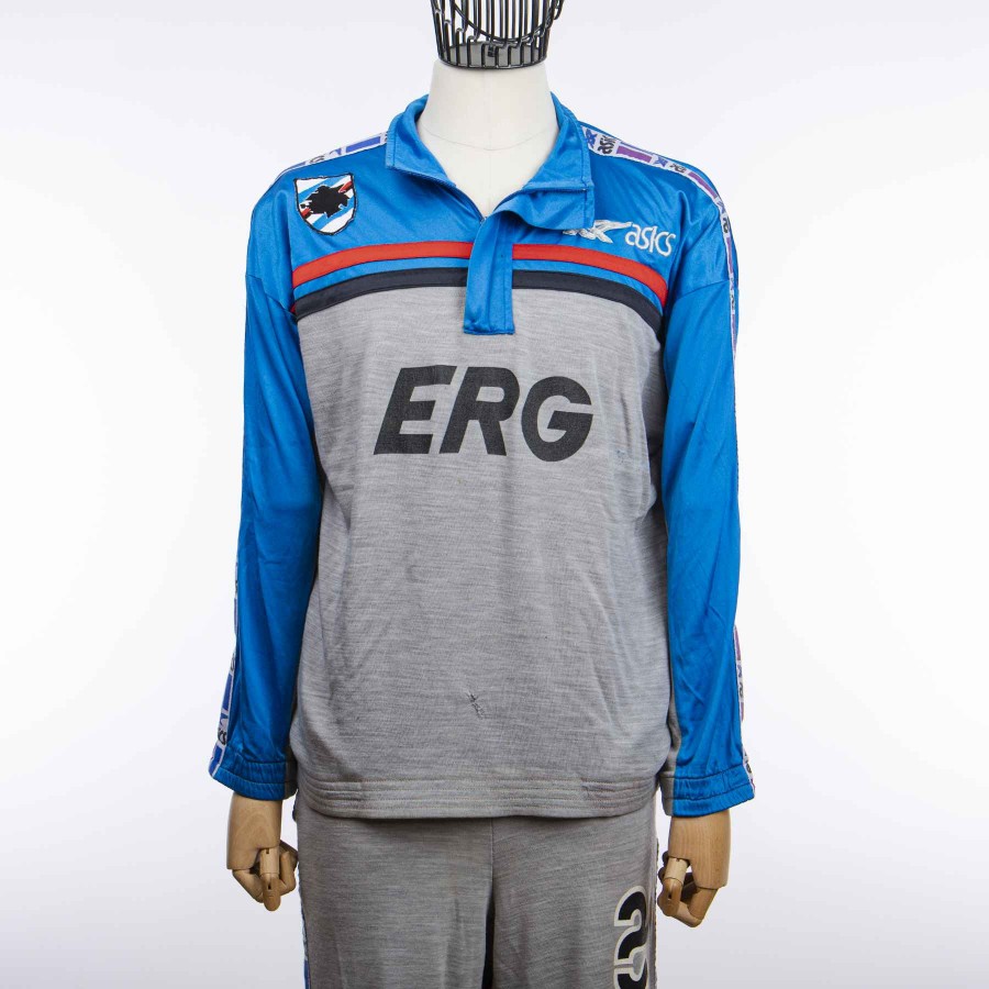 1990 1991 Asics Sampdoria Training Tracksuit