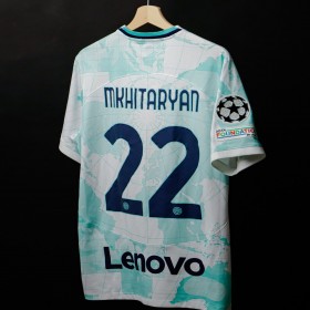 2022-2023 Inter Milan Home Jersey (MKHITARYAN 22)