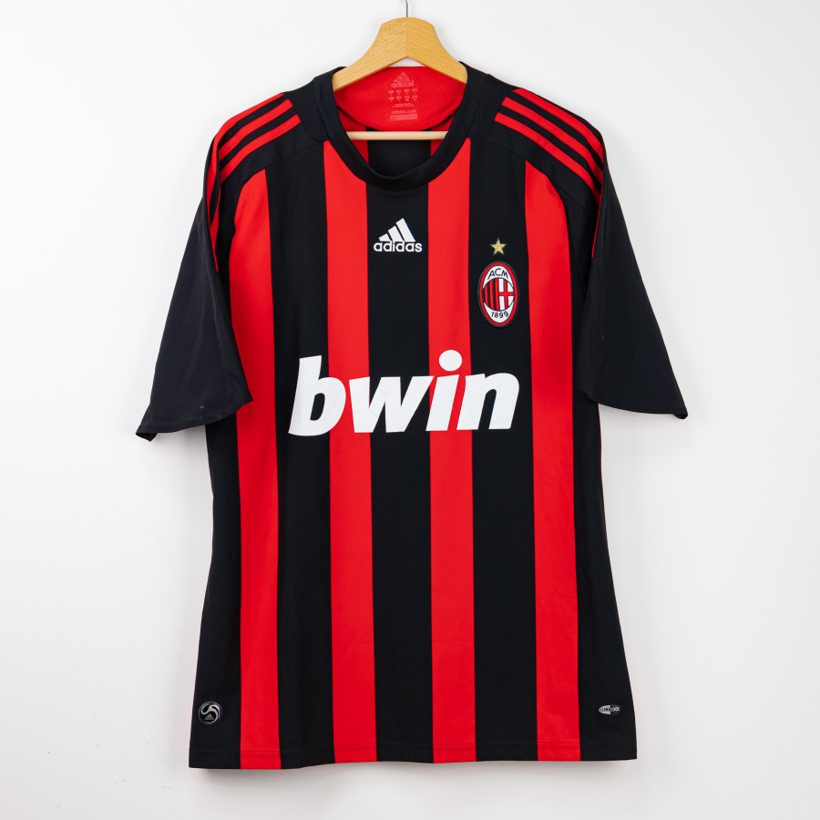 AC Milan Retro Soccer Jersey 2003-2004 Official Military, 41% OFF